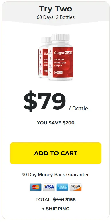 Sugar Mute one bottle